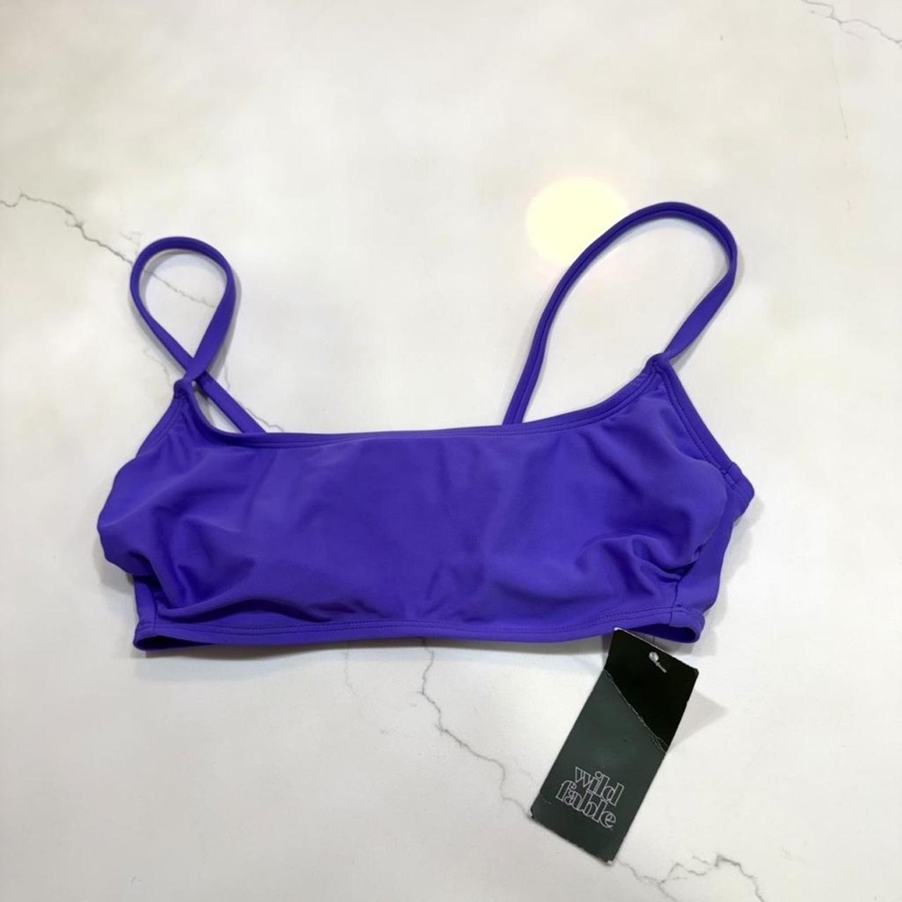 wild fable Violet Slim-Strap Bralette